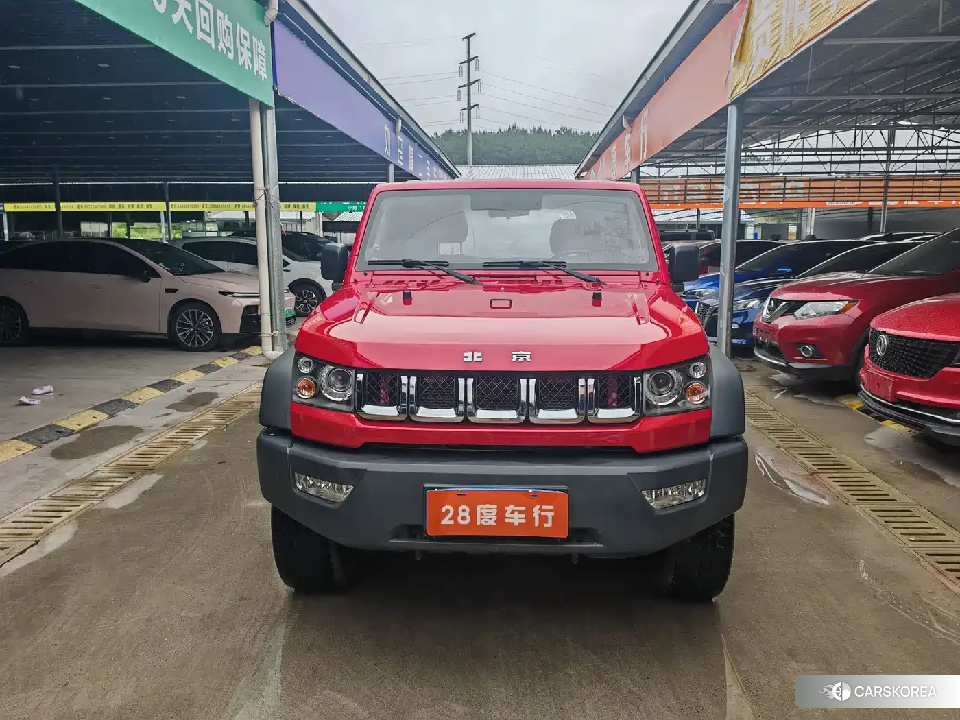 Beijing off-road F40 2020 Red/purple из Китая