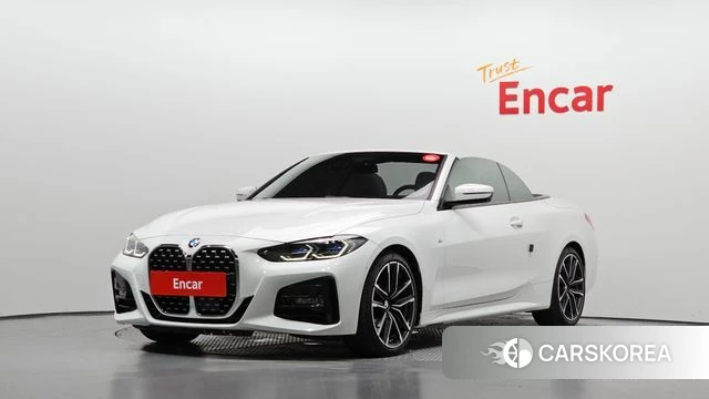 BMW 4 Series (G22) 2023 Белый из Кореи