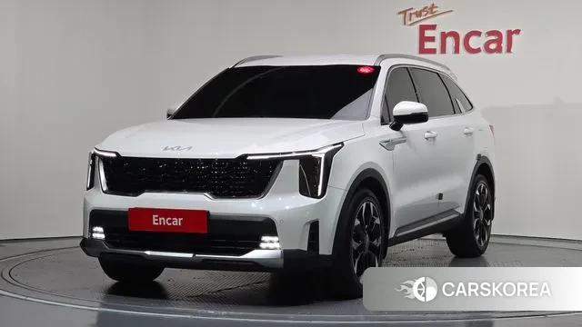Kia The New Sorento 4th Generation 2023 Белый из Кореи