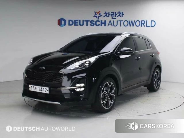 Kia Sportage The Bold 2018 Черный из Кореи