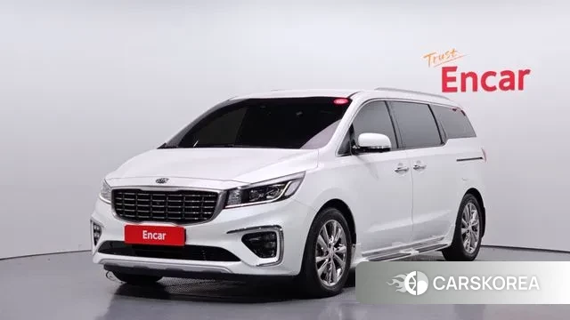 Kia The New Carnival 2019 Белый из Кореи