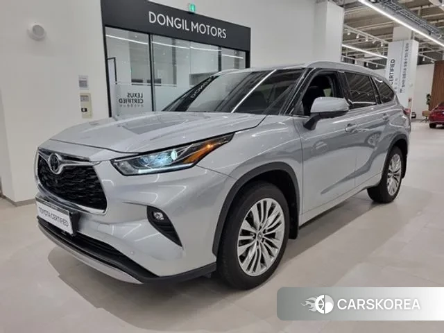 Toyota Highlander 4th Generation 2025 Серебряный из Кореи