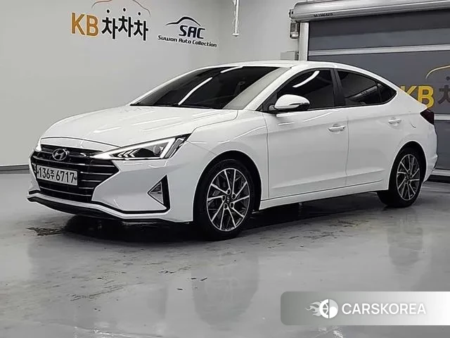 Hyundai The New Avante AD 2020 Белый из Кореи