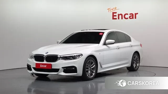 BMW 5 Series (G30) 2018 Белый из Кореи