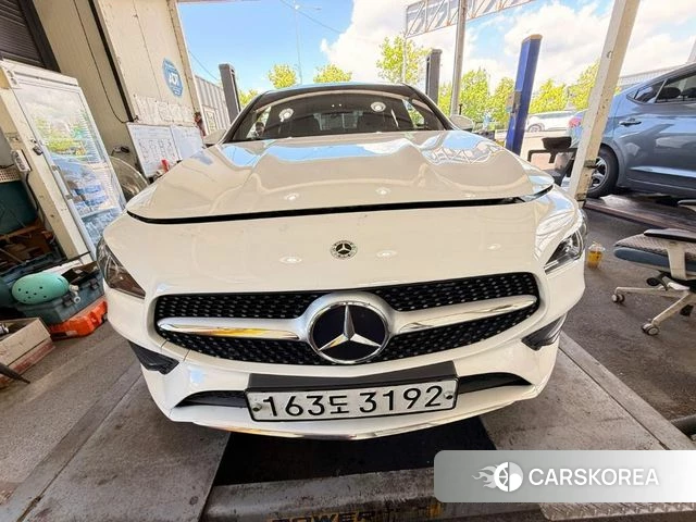 Mercedes-Benz CLA-Class C118 2020 Белый из Кореи