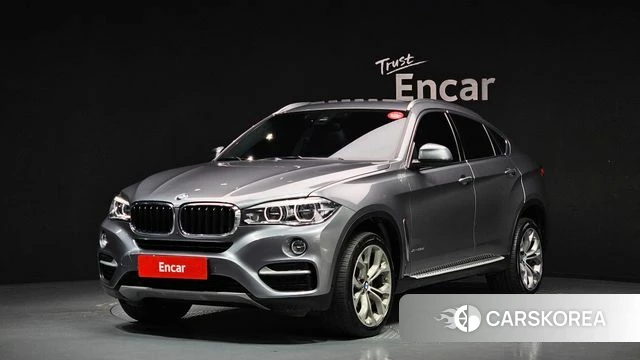 BMW X6 (F16) 2018 Серый из Кореи