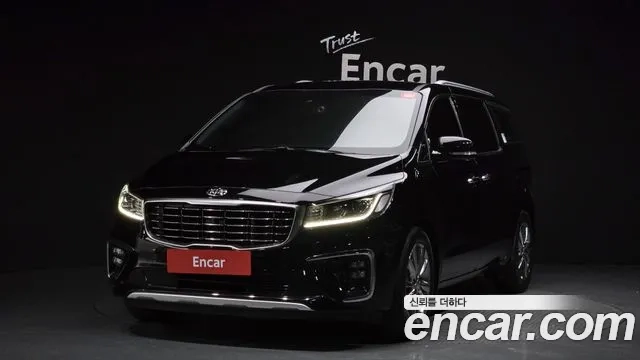 Kia The New Carnival 2019 Черный из Кореи