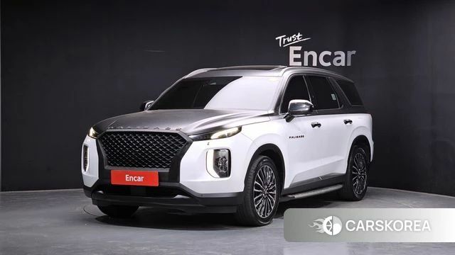 Hyundai Palisade 2019 Белый двухцветный из Кореи