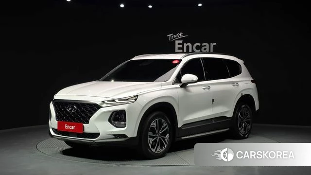 Hyundai Santa Fe TM 2018 Белый из Кореи