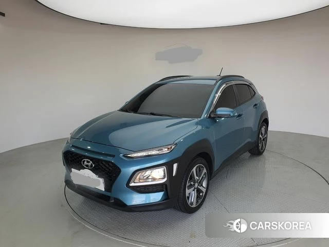 Hyundai Kona 2018 Синий нефрит из Кореи