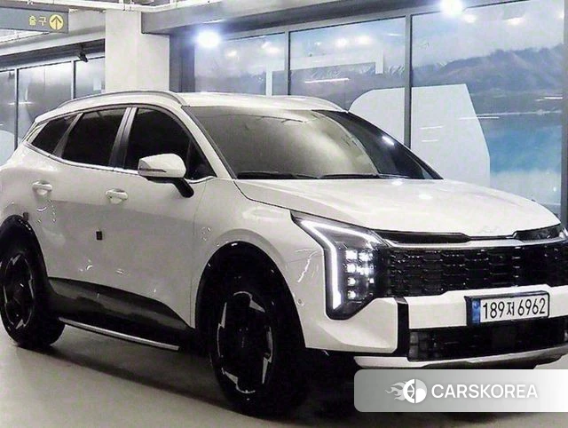 Kia The New Sportage 5th Generation 2024 Белый из Кореи