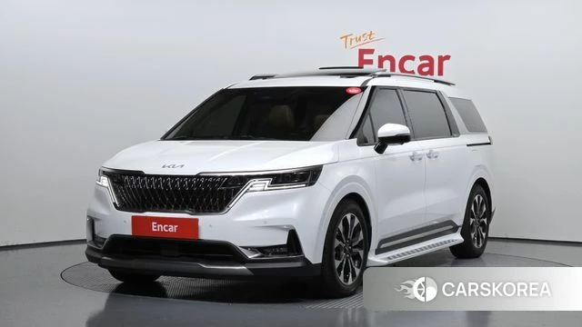 Kia Carnival 4th generation 2021 Белый из Кореи