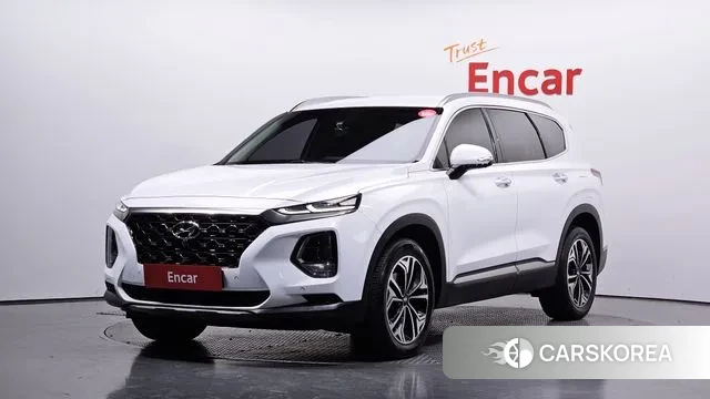 Hyundai Santa Fe TM 2018 Белый из Кореи