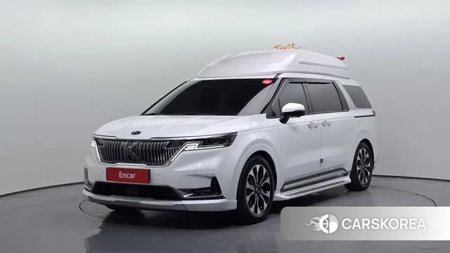 Kia Carnival 4th generation 2021 Белый из Кореи