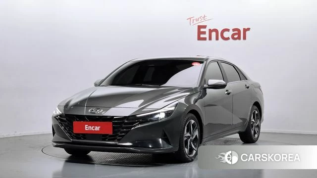 Hyundai Avante (CN7) 2021 Серый из Кореи
