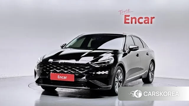 Kia K8 Hybrid 2023 Черный из Кореи