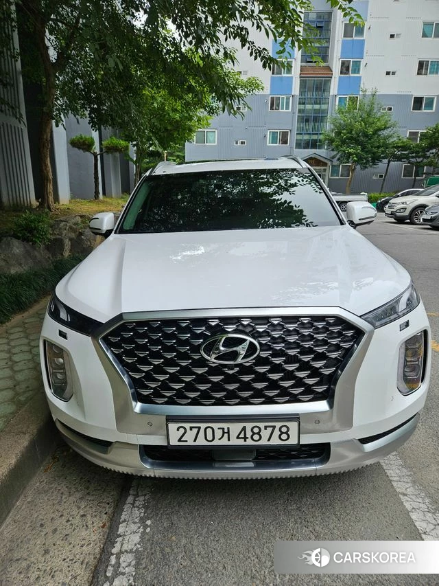 Hyundai Palisade 2020 Белый из Кореи
