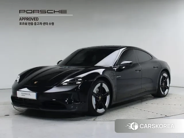Porsche Taycan 2025 Черный из Кореи