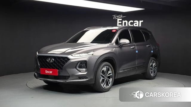 Hyundai Santa Fe TM 2018 Серый из Кореи