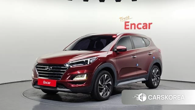 Hyundai All New Tucson 2018 Красный из Кореи