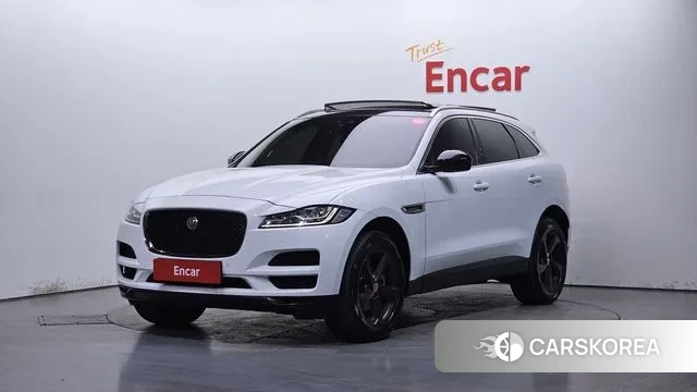 Jaguar F-PACE 2019 Белый из Кореи