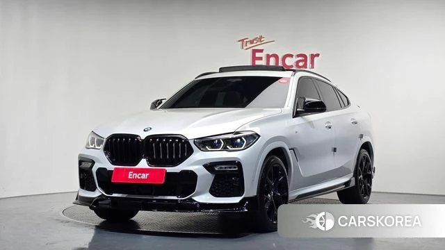 BMW X6 (G06) 2020 Белый из Кореи