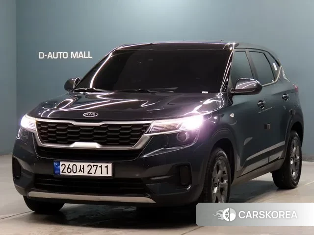 Kia Seltos 2020 Серый из Кореи
