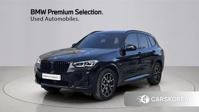 BMW X3 (G01) 2024 Черный из Кореи