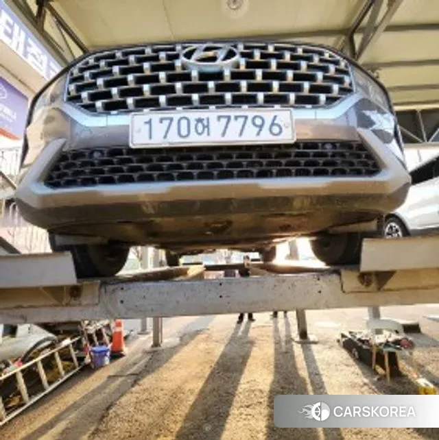 Hyundai The New Santa Fe 2021 Серый из Кореи