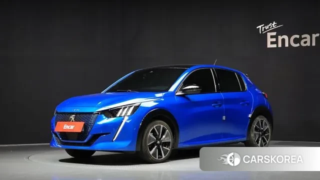 Peugeot e-208 second Generation 2021 Синий из Кореи