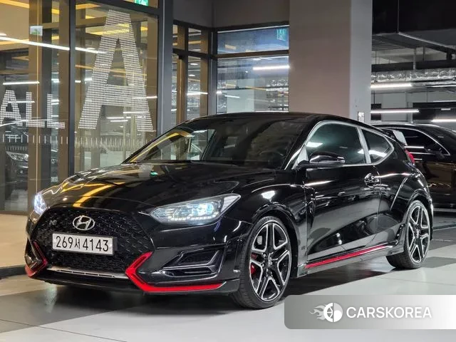 Hyundai Veloster (JS) 2019 Черный из Кореи