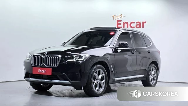 BMW X3 (G01) 2024 Черный из Кореи