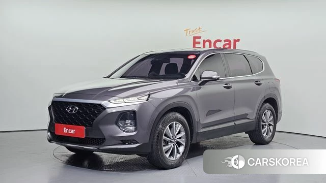 Hyundai Santa Fe TM 2018 Серый из Кореи