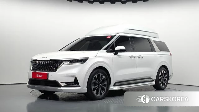 Kia Carnival 4th generation 2021 Белый из Кореи