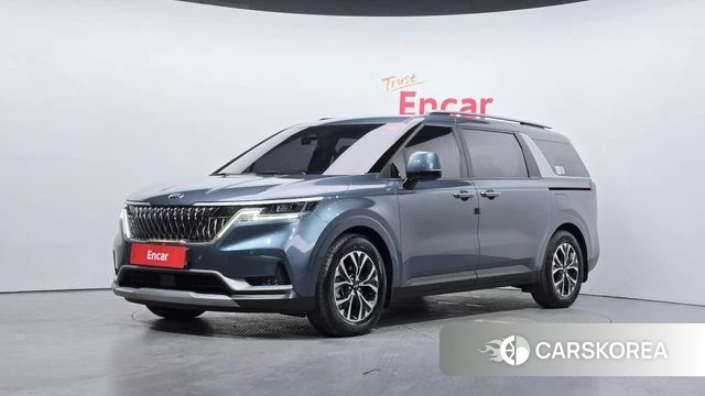 Kia Carnival 4th generation 2021 Синий из Кореи