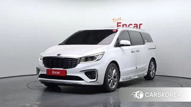 Kia The New Carnival 2019 Белый из Кореи