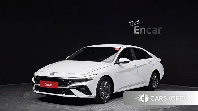Hyundai The New Avante (CN7) 2023 Белый из Кореи