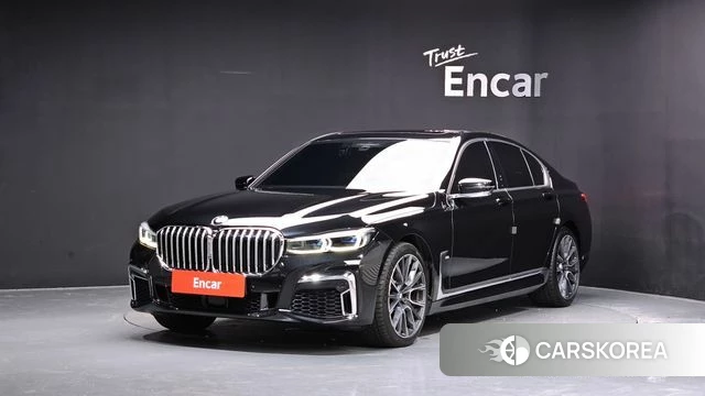 BMW 7 Series (G11) 2020 Черный из Кореи