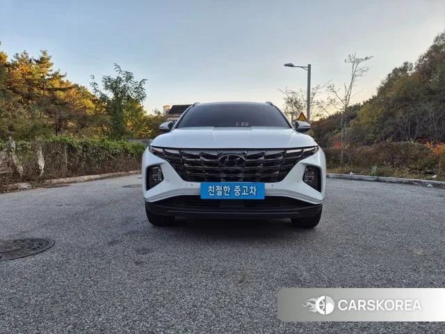 Hyundai Tucson (NX4) 2021 Белый из Кореи