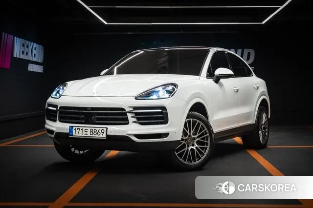 Porsche Cayenne (PO536) 2022 Белый из Кореи