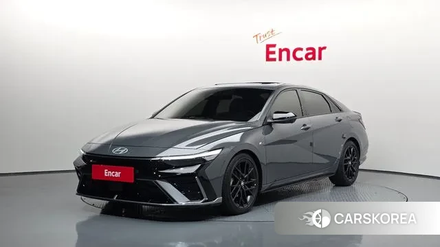 Hyundai The New Avante (CN7) 2024 Серый из Кореи