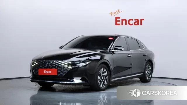 Hyundai The New Grandeur IG Hybrid 2022 Черный из Кореи
