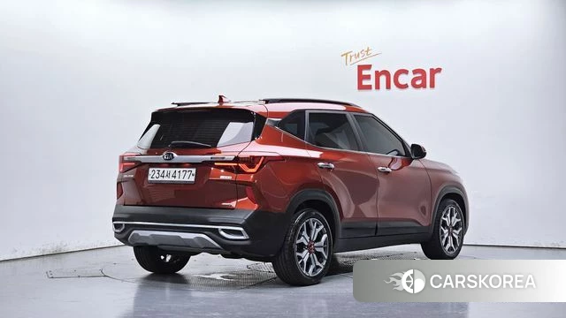 Kia Seltos 2020 Оранжевый из Кореи