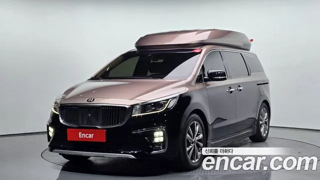 Kia The New Carnival 2018 Черный из Кореи