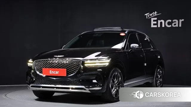 Genesis GV70 2021 Черный из Кореи