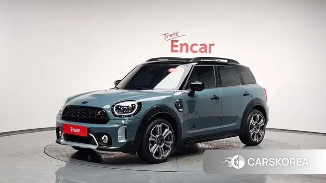 Mini Cooper S Countryman 2023 Небесно-голубой из Кореи