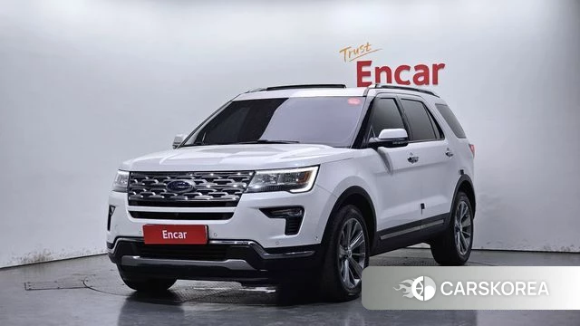 Ford Explorer 2018 Белый из Кореи