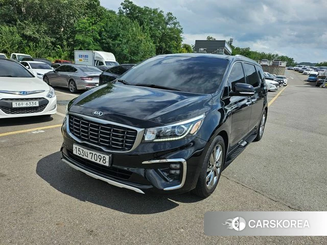 Kia The New Carnival 2018 Черный из Кореи