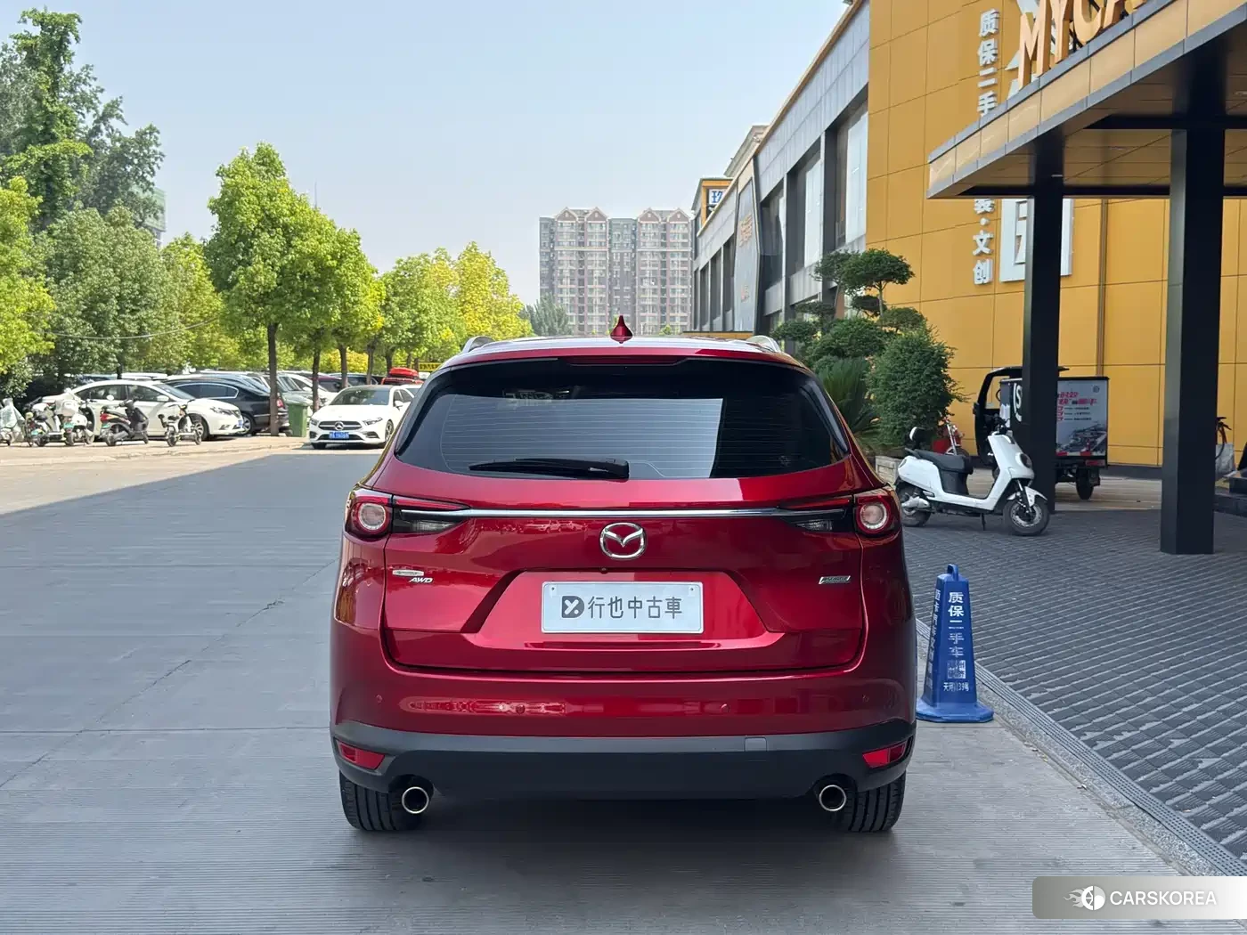 Mazda CX-8 2019 Red/purple из Китая