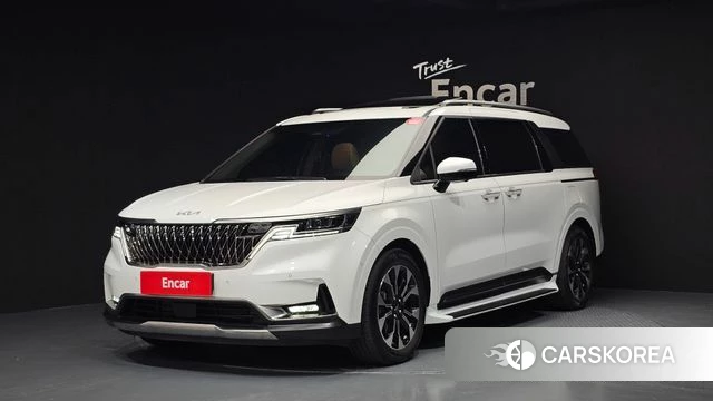 Kia Carnival 4th generation 2023 Белый из Кореи